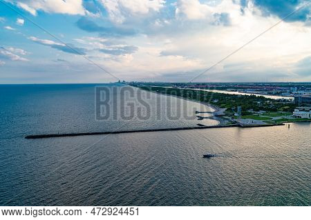 Aerial Landscape. Scenic Aerial Landscape. View On Aerial Landscape. Photo Of Aerial Landscape
