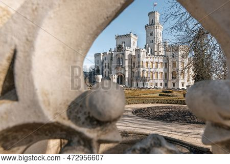 Hluboka Castle, Schloss Frauenberg - Historic Château In Hluboka Nad Vltavou. Czech Republic