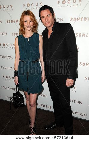 Audrey Marnay and Stephen Emeret at the Premiere Of Focus Features' 