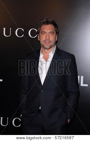 Javier Bardem at the premiere of 