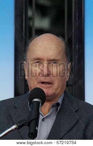 Robert Duvall at Robert Duvall's Hand and Footprint Ceremony to celebrate his 