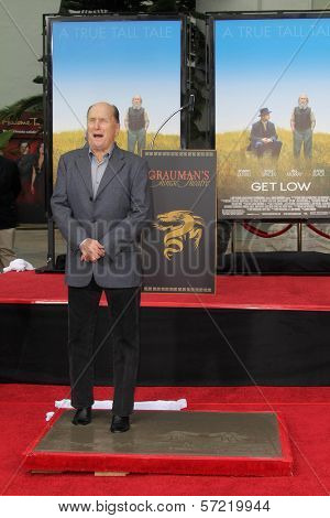 Robert Duvall  at Robert Duvall's Hand and Footprint Ceremony to celebrate his 