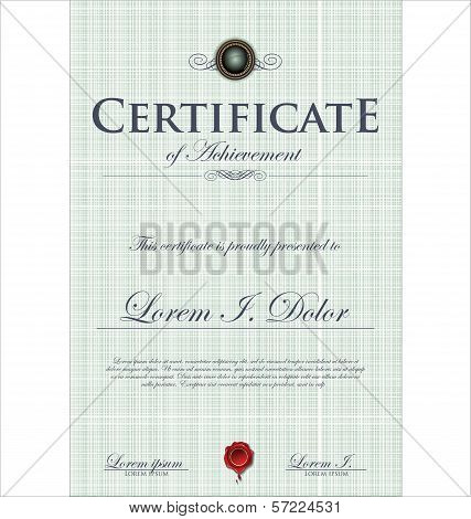 certificate template
