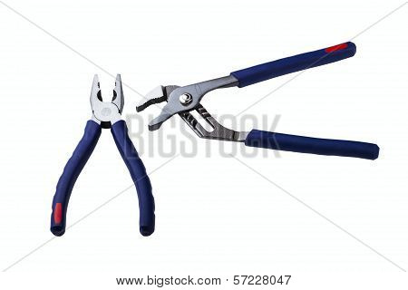 Wire Cutting And Flat-nose Pliers