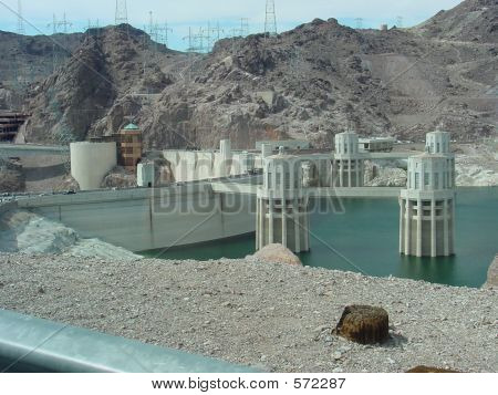 Hoover Dam příjem věže