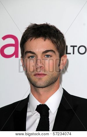 Chace Crawford at the 20th Annual Elton John AIDS Foundation Academy Awards Viewing Party, West Hollywood Park, West Hollywood, CA 02-26-12
