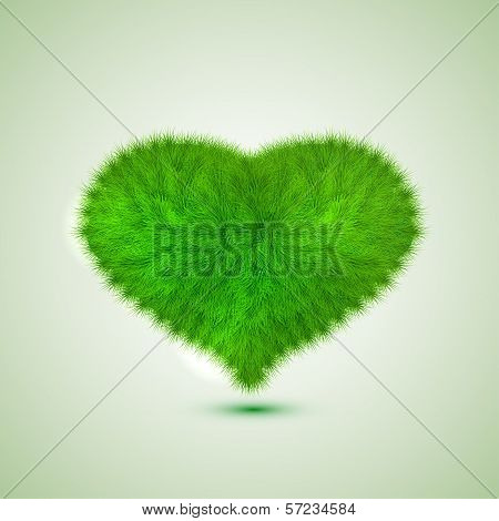vector green hert. Eps10