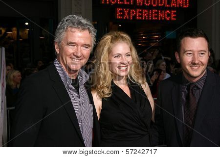 Patrick Duffy with Son and Daughter in law at the 