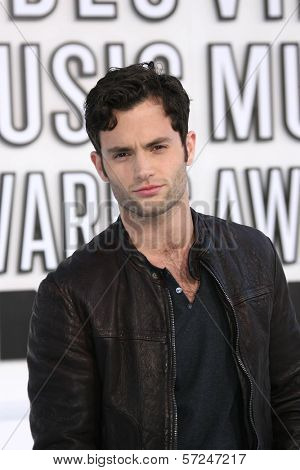Penn Badgley at the 2010 MTV Video Music Awards, Nokia Theatre L.A. LIVE, Los Angeles, CA. 08-12-10