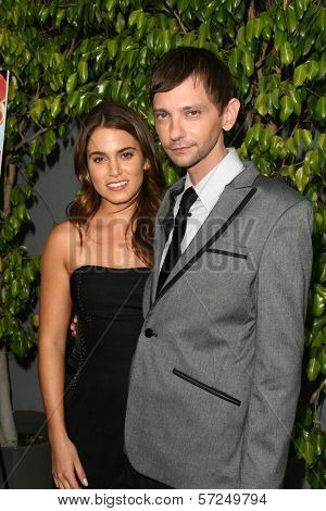 Nikki Reed, DJ Qualls at the 