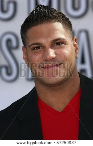Ronnie Magro at the 2010 MTV Video Music Awards, Nokia Theatre L.A. LIVE, Los Angeles, CA. 08-12-10