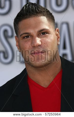 Ronnie Magro at the 2010 MTV Video Music Awards, Nokia Theatre L.A. LIVE, Los Angeles, CA. 08-12-10