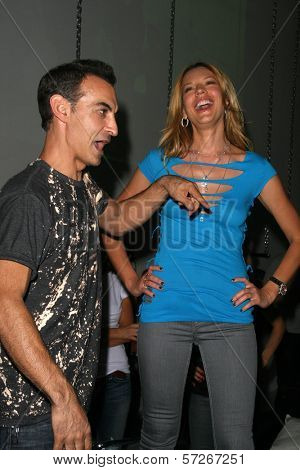 Adam Saaks and Natasha Alam at the Adam Saaks Flagship Store Opening, Adam Saaks Store, Los Angeles, CA. 10-10-10