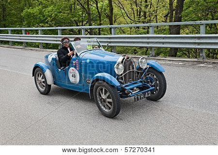 Bugatti T40 Winner Of The Mille Miglia 2013