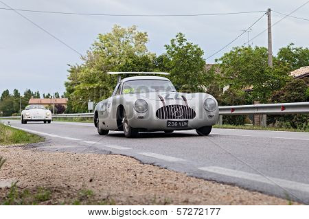 Mercedes Benz 300 Sl W194 In Rally Mille Miglia 2013