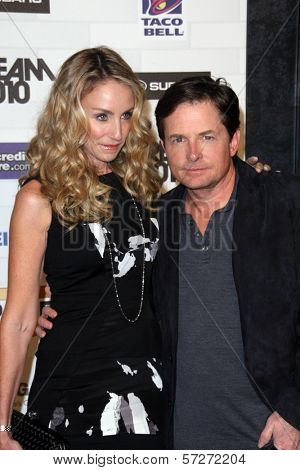 Tracy Pollan and Michael J. Fox at Spike TV's 