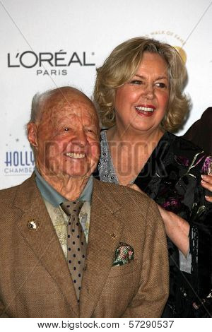 Mickey Rooney, Jan Rooney  at thr Hollywood Walk of Fame's 50th Birthday Bash,  Kodak Theater Grand Ballroom, Hollywood, CA. 11-03-10