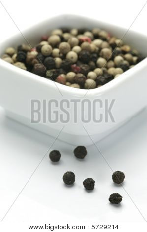 Grãos de pimenta