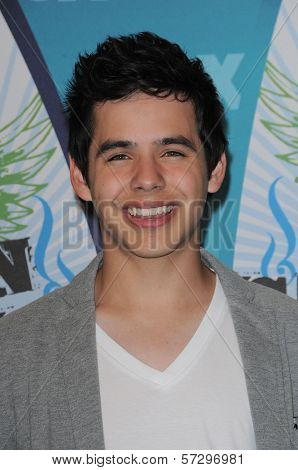 David Archuleta at the 2010 Teen Choice Awards - Press Room, Gibson Amphitheater, Universal City, CA. 08-08-10