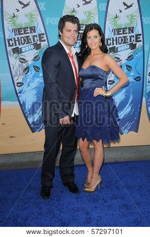 Levi Johnston and Brittani Senser at the 2010 Teen Choice Awards - Arrivals, Gibson Amphitheater, Universal City, CA. 08-08-10