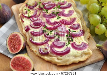 French Flammkuchen