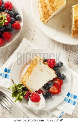 Homemade Angel Food Cake