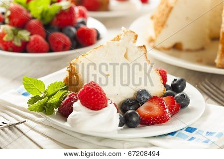Homemade Angel Food Cake