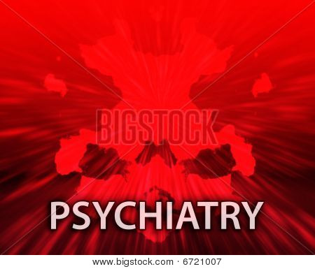 Psychiatria Kleks tło