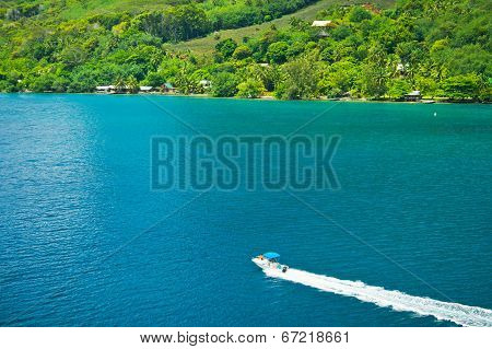 Paradise View Of Moorea Islands, Cook's Bay, French Polynesia