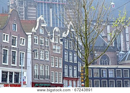 Typical Architecture In Amsterdam, Netherlands