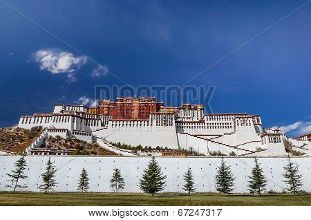 Potala Palace In Lhasa