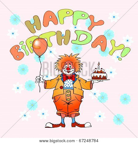 Happy Birthday Clown04