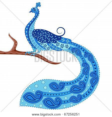 Decorated Peacock