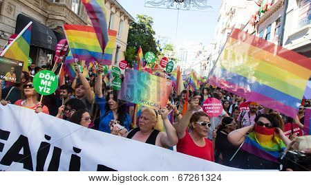 Trans Pride March In Istanbul