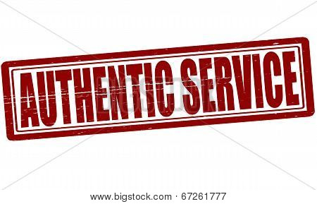 Authentic Service