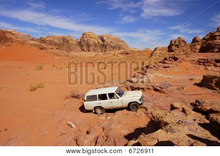 Wadi Rum, Jordánsko.