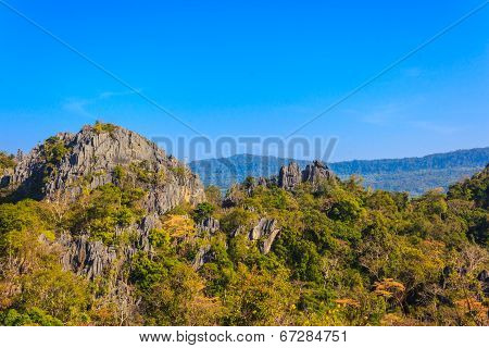 Suan Hin Pha Ngam , mountain thai