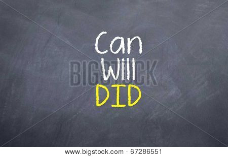 Can Will DId