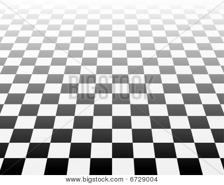 3D skak op art