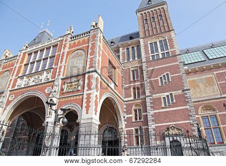 Rijksmuseum In Amsterdam, Netherlands