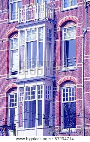 Typical Architecture In Amsterdam, Netherlands