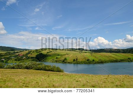 Lake in the mountains