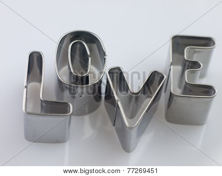 Word Love From The Molds To The Dough.