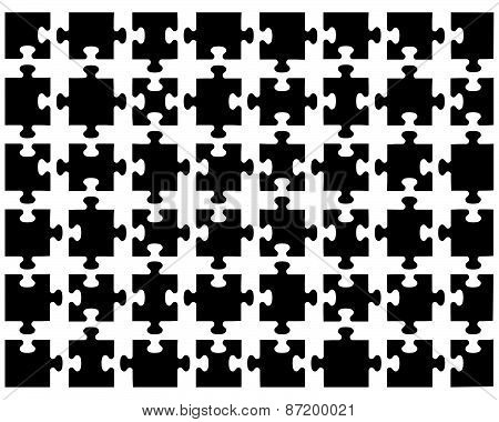 black puzzle