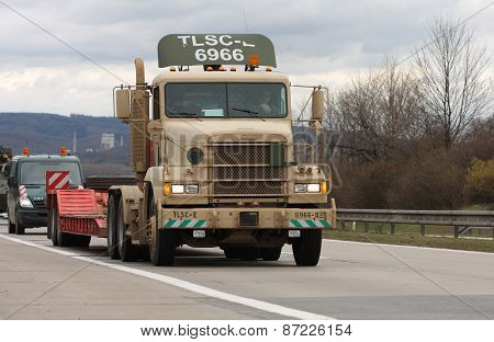 Dragoon Ride - US Army Convoy Drives Through Czech Republic
