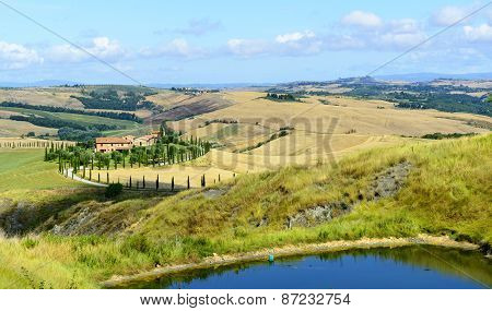 Crete Senesi (tuscany, Italy)