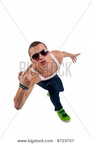 Muž lomit Rock And Roll