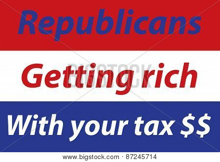 Republicans getting rich