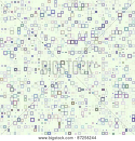 Abstract Colorful Squared Seamless Background.