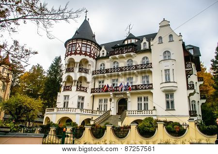 View On Trocnov Hotel In Carlovy Vary